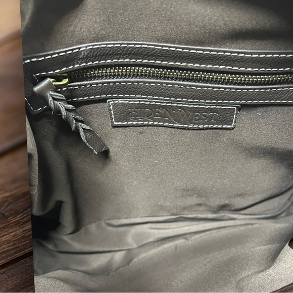 Unique New Western Genuine Embossed Leather Cowhide Fringe Tassel Bag Crossbody - Picture 3 of 12